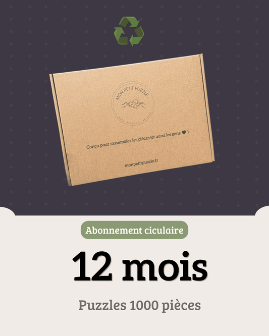 L'expérience puzzle ultime 1000 pcs - 1 an