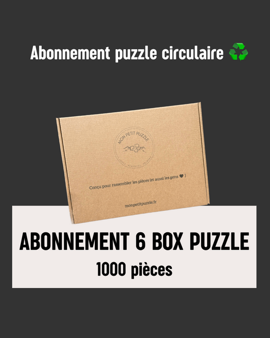 Le nouveau rituel détente 1000 pcs - 6 BOX