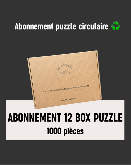 L'expérience puzzle ultime 1000 pcs - 12 BOX